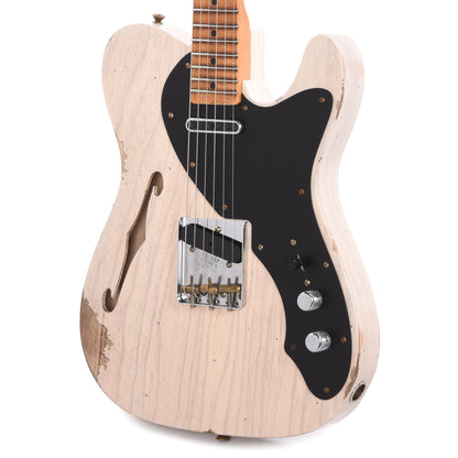 Fender Custom Shop LTD Nocaster Thinline Relic Aged White Blonde Electric Guitars / Semi-Hollow