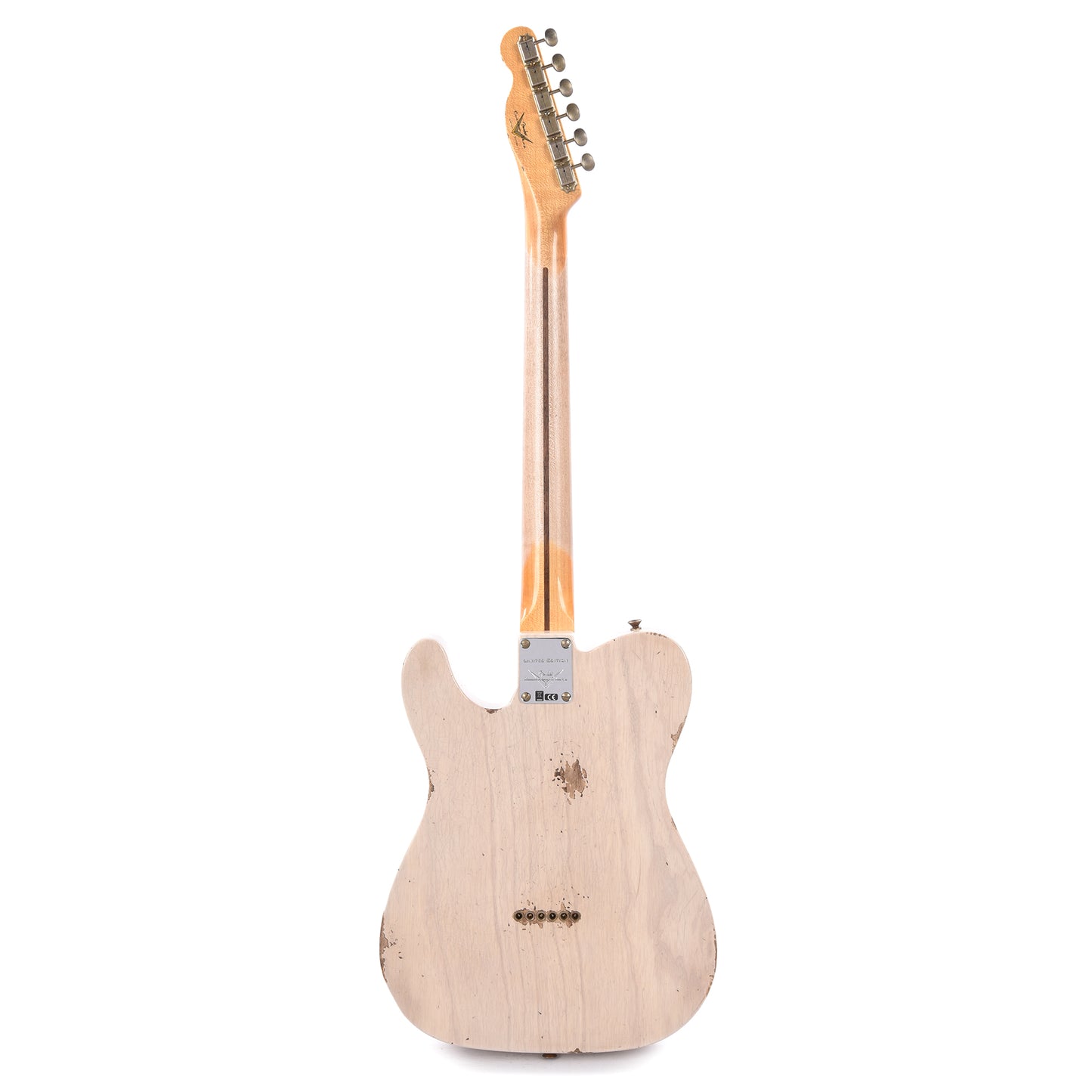 Fender Custom Shop LTD Nocaster Thinline Relic Aged White Blonde Electric Guitars / Semi-Hollow
