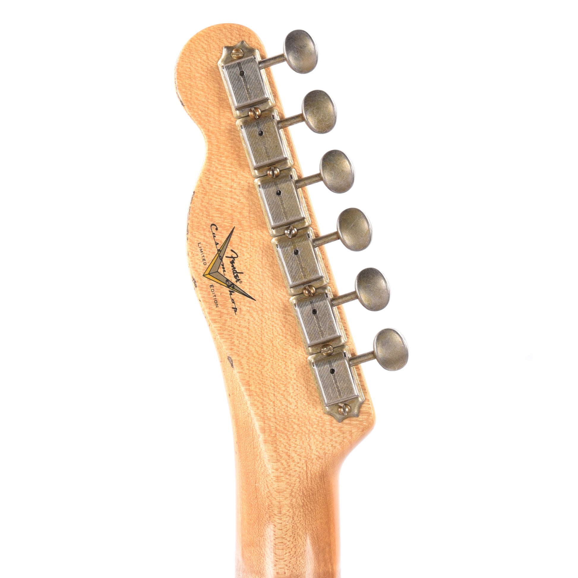 Fender Custom Shop LTD Nocaster Thinline Relic Aged White Blonde Electric Guitars / Semi-Hollow