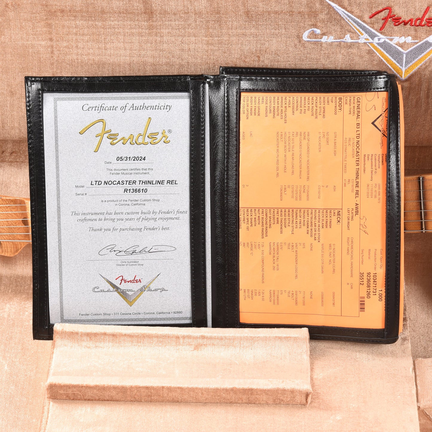 Fender Custom Shop LTD Nocaster Thinline Relic Aged White Blonde Electric Guitars / Semi-Hollow