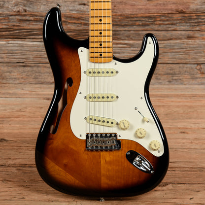 Fender Eric Johnson Thinline Stratocaster Sunburst 2018 Electric Guitars / Semi-Hollow