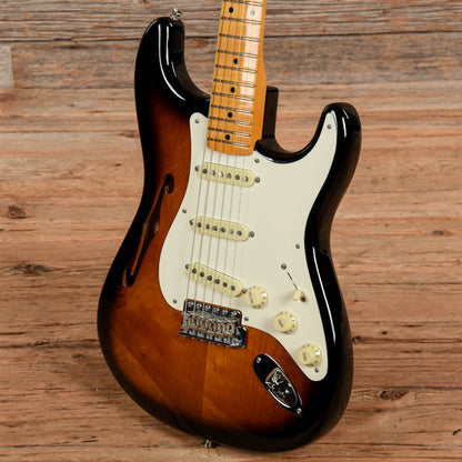 Fender Eric Johnson Thinline Stratocaster Sunburst 2018 Electric Guitars / Semi-Hollow