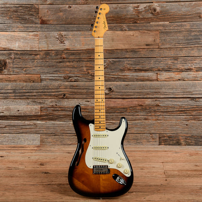 Fender Eric Johnson Thinline Stratocaster Sunburst 2018 Electric Guitars / Semi-Hollow