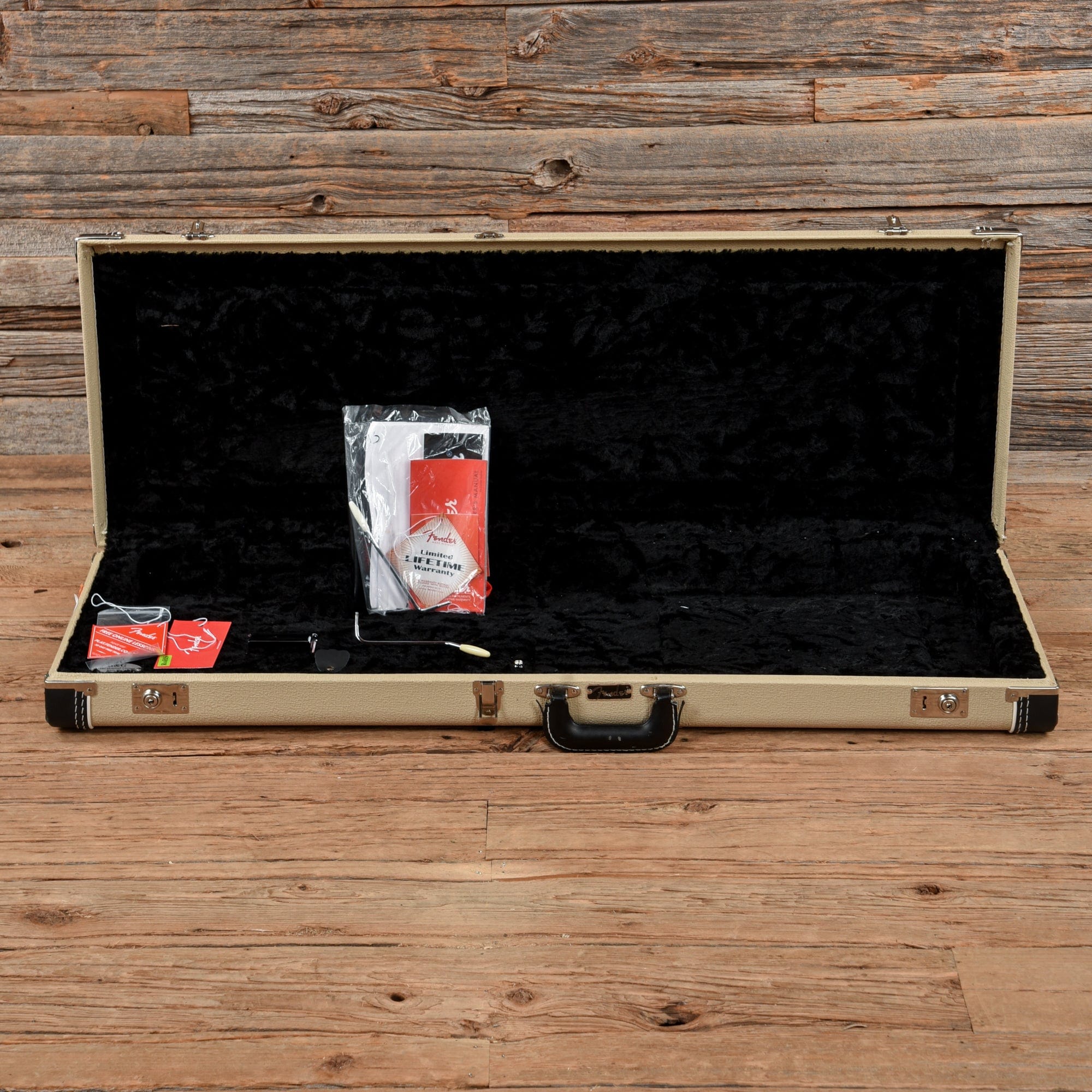 Fender Eric Johnson Thinline Stratocaster Vintage Blonde Electric Guitars / Semi-Hollow