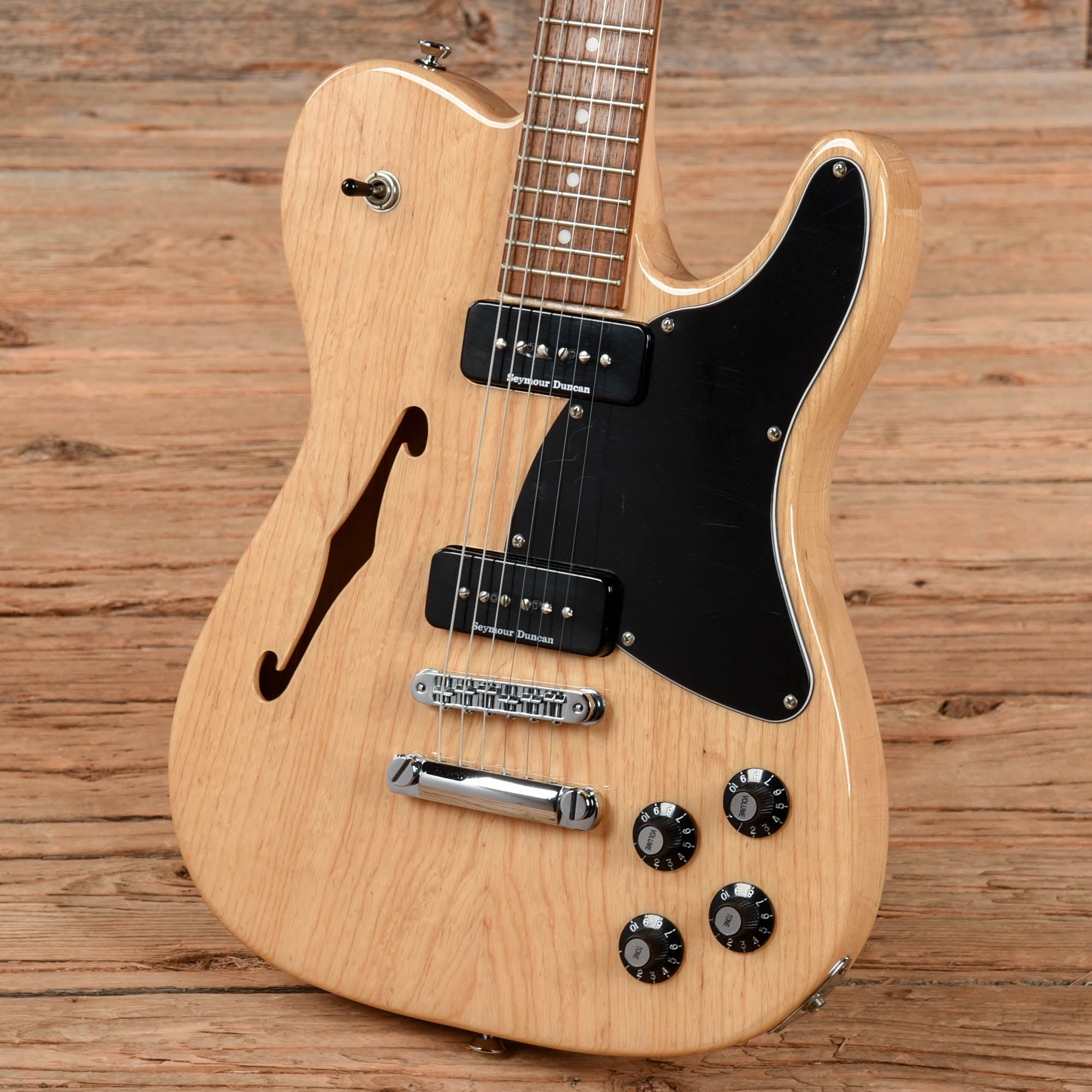 Fender JA-90 Natural 2015 Electric Guitars / Semi-Hollow