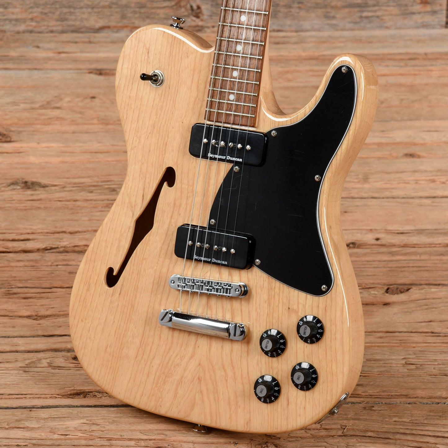 Fender JA-90 Natural 2015 Electric Guitars / Semi-Hollow