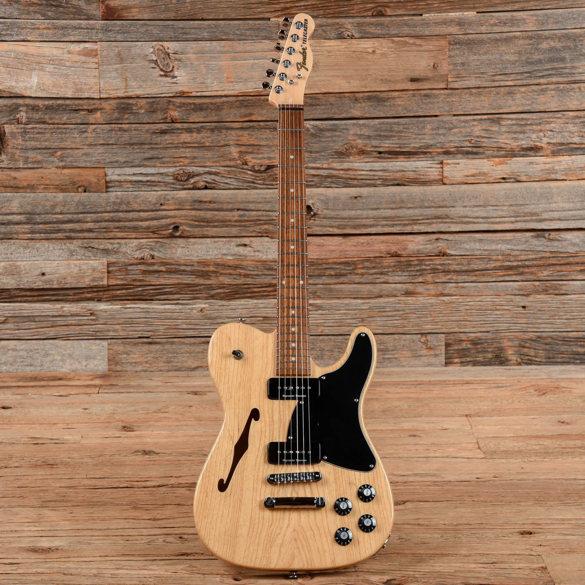 Fender JA-90 Natural 2015 Electric Guitars / Semi-Hollow