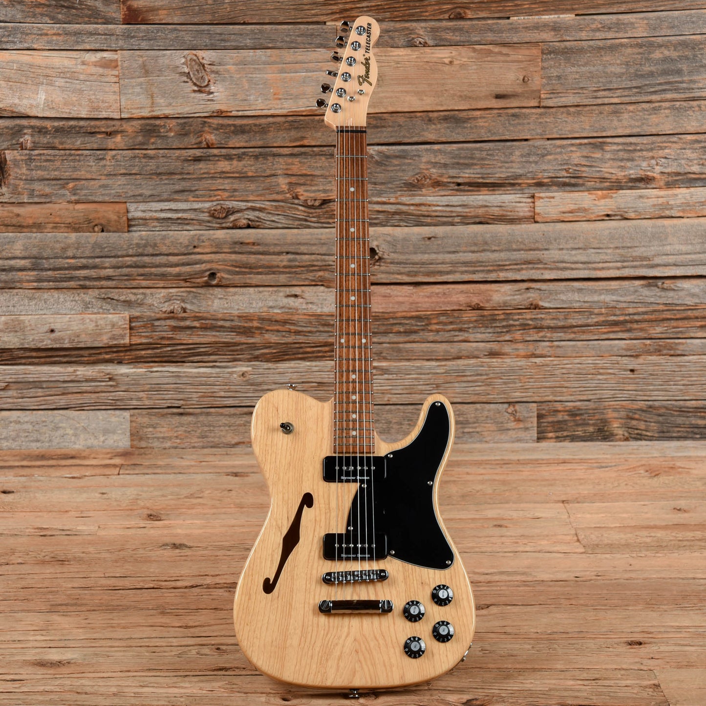 Fender JA-90 Natural 2015 Electric Guitars / Semi-Hollow