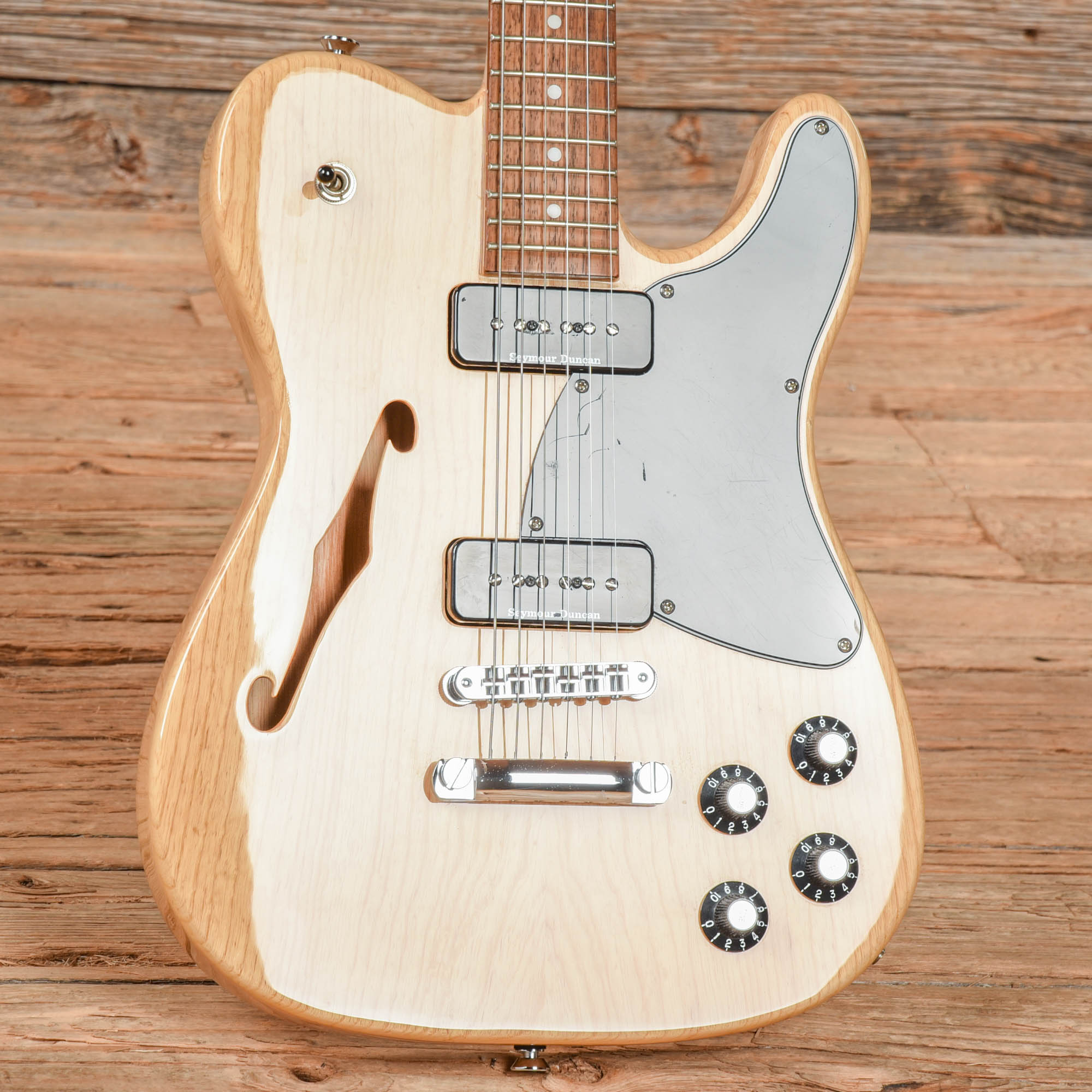 Fender JA-90 Natural 2015 Electric Guitars / Semi-Hollow