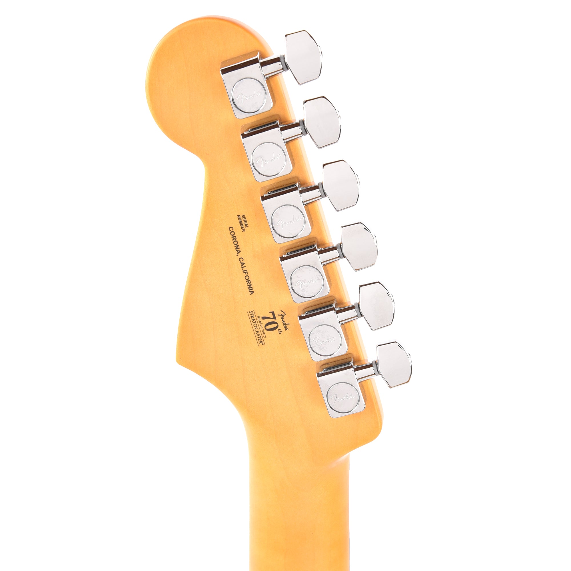 Fender Limited Edition American Professional II Stratocaster Thinline Transparent Daphne Blue Electric Guitars / Semi-Hollow