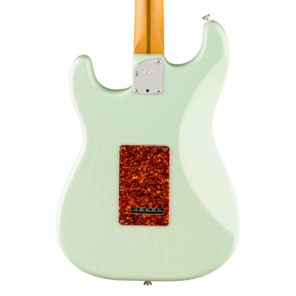 Fender Limited Edition American Professional II Stratocaster Thinline Transparent Surf Green Electric Guitars / Semi-Hollow