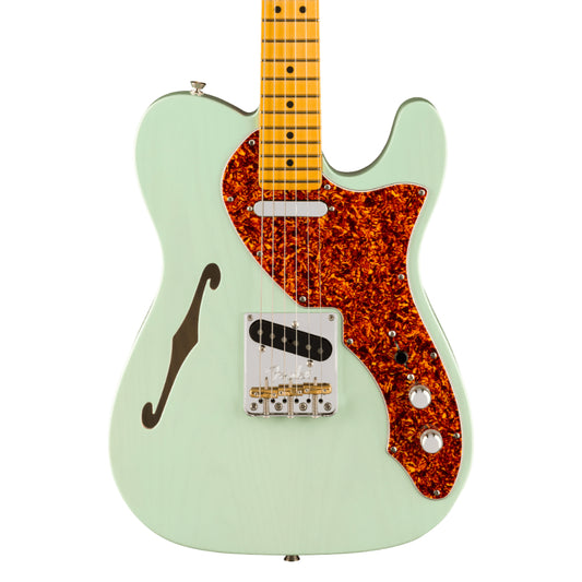 Fender Limited Edition American Professional II Telecaster Thinline Transparent Surf Green Electric Guitars / Semi-Hollow