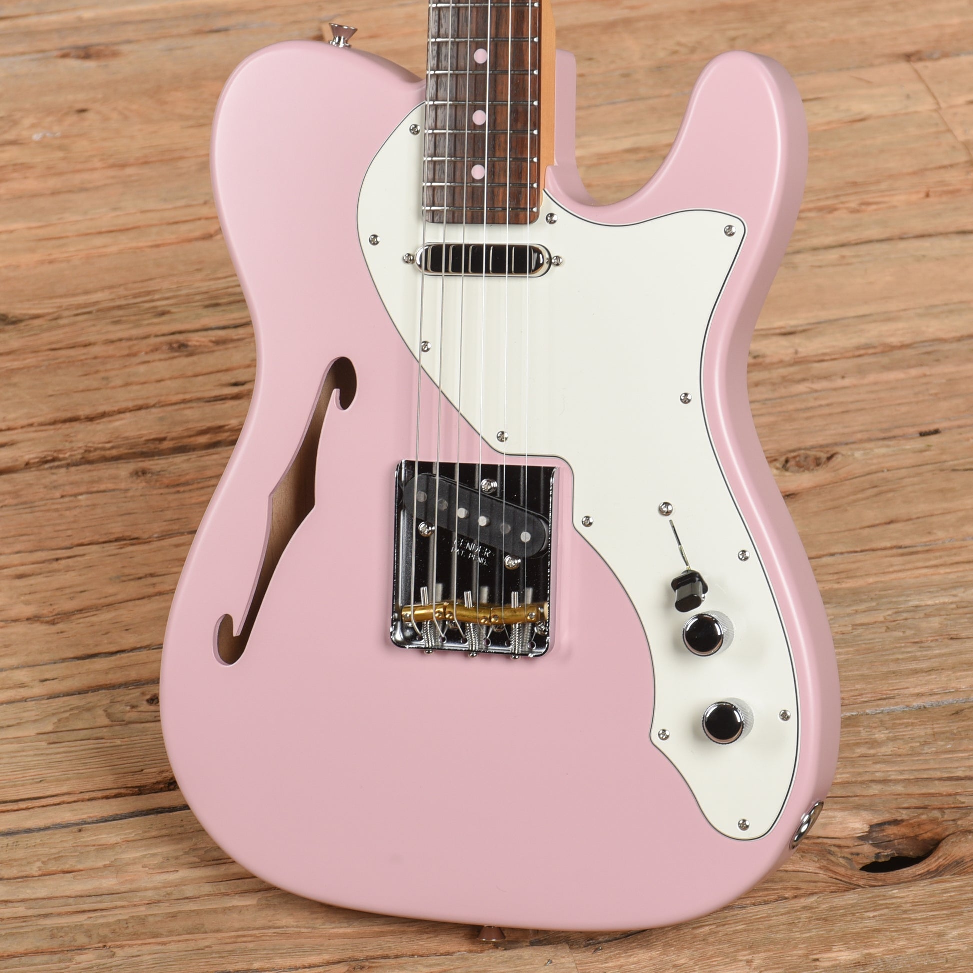 Fender MIJ Limited Kusumi Color Telecaster Thinline Pink 2024 Electric Guitars / Semi-Hollow