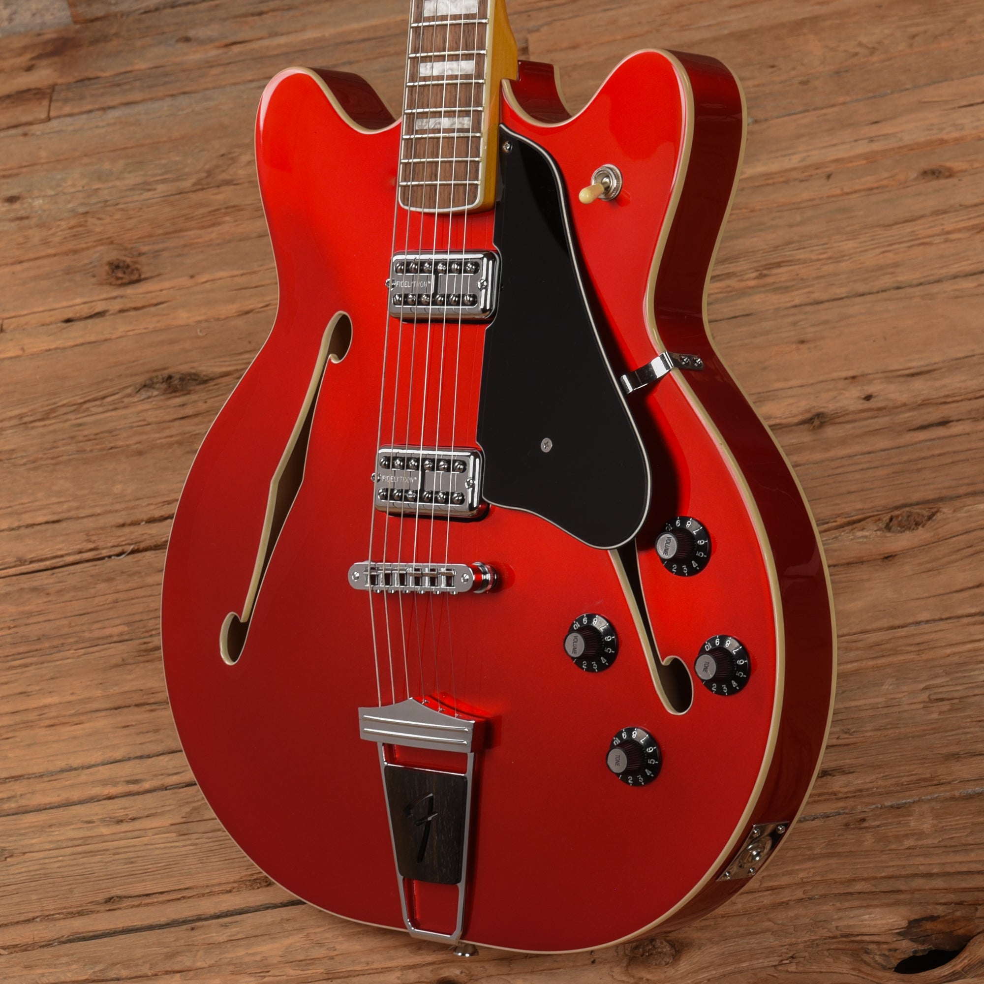 Fender Modern Player Coronado II Candy Apple Red 2013 Electric Guitars / Semi-Hollow