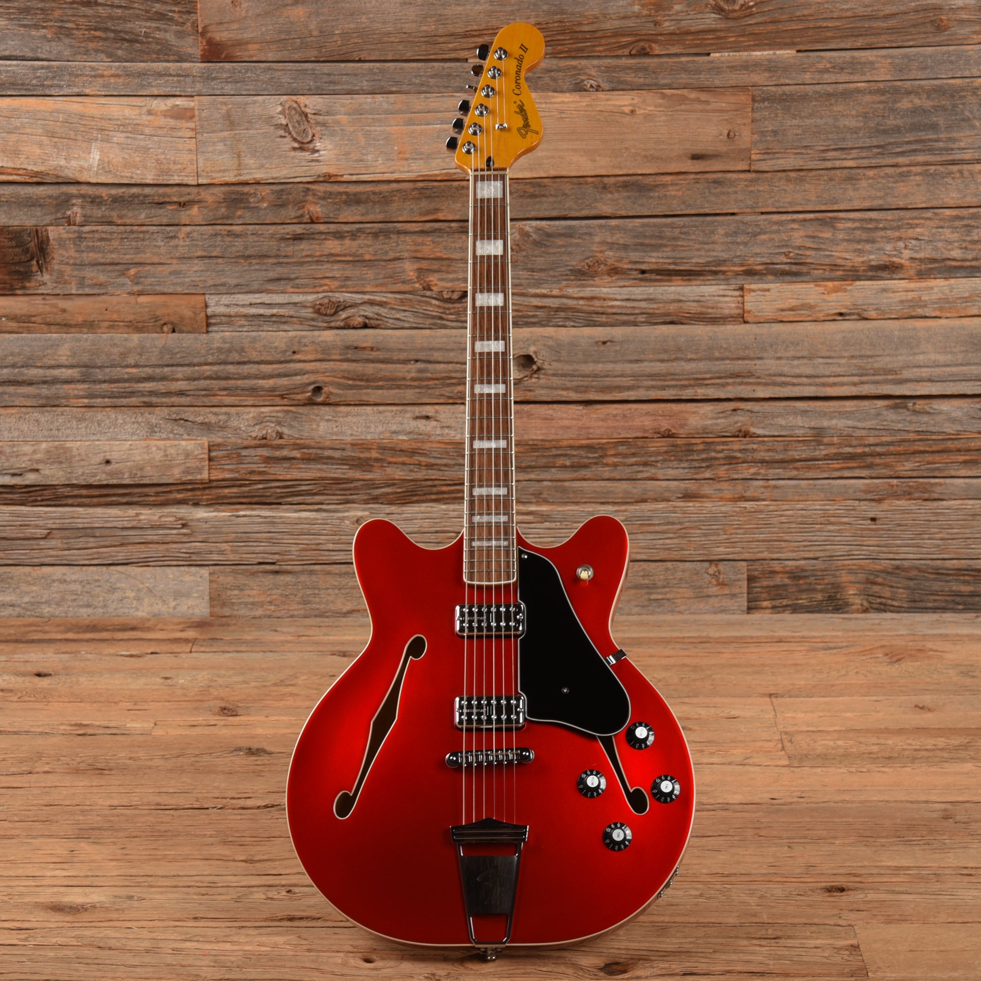 Fender Modern Player Coronado II Candy Apple Red 2013 Electric Guitars / Semi-Hollow