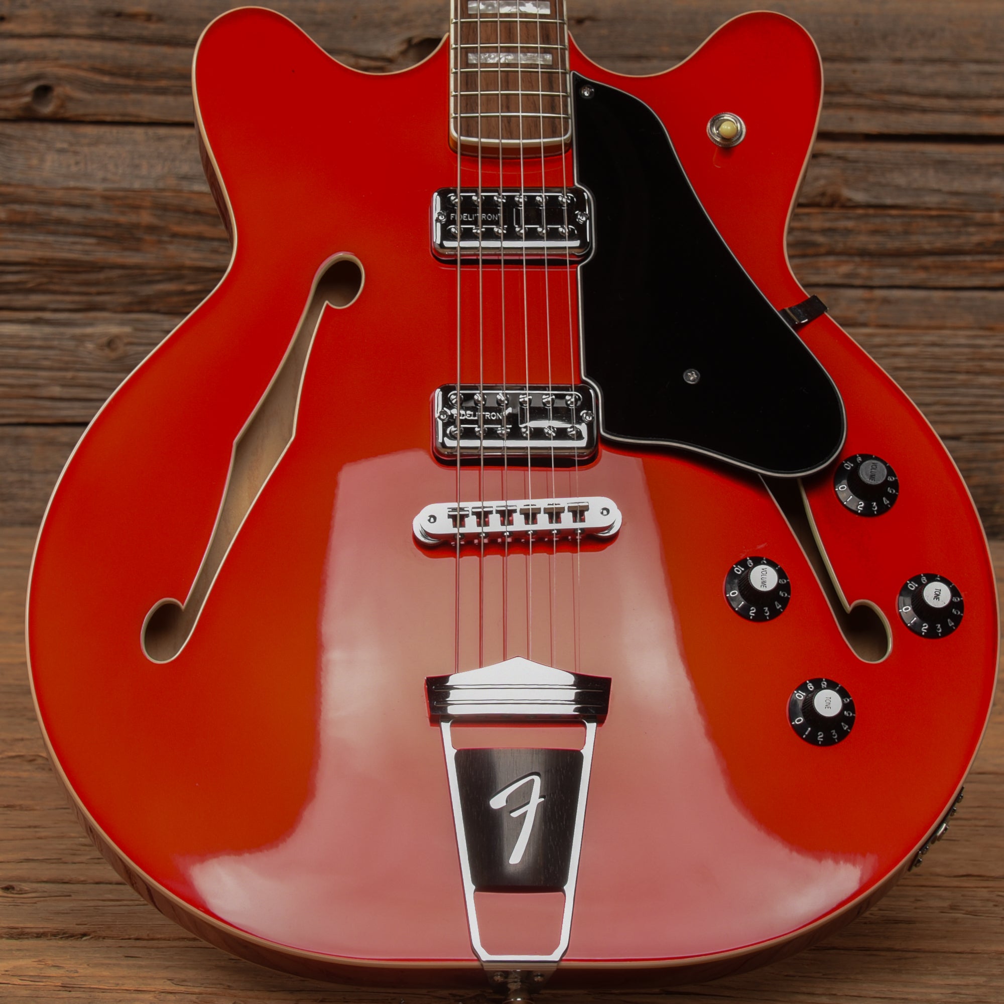 Fender Modern Player Coronado II Candy Apple Red 2013 Electric Guitars / Semi-Hollow