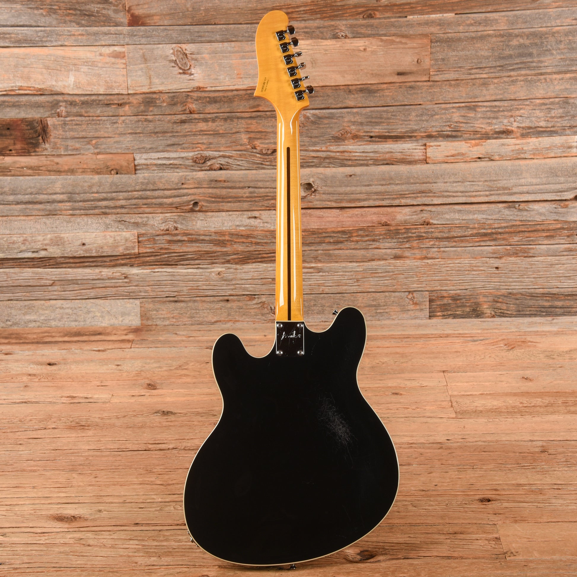 Fender Modern Player Starcaster Black 2013 Electric Guitars / Semi-Hollow