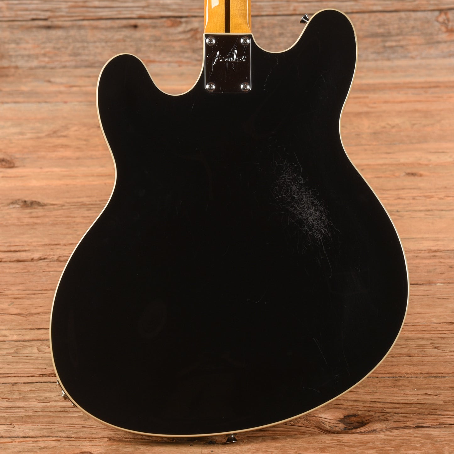 Fender Modern Player Starcaster Black 2013 Electric Guitars / Semi-Hollow