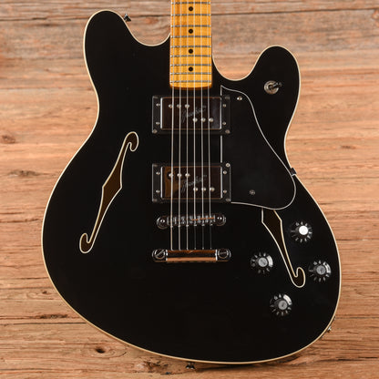 Fender Modern Player Starcaster Black 2013 Electric Guitars / Semi-Hollow