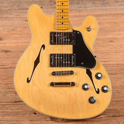 Fender Modern Player Starcaster Natural 2015 Electric Guitars / Semi-Hollow