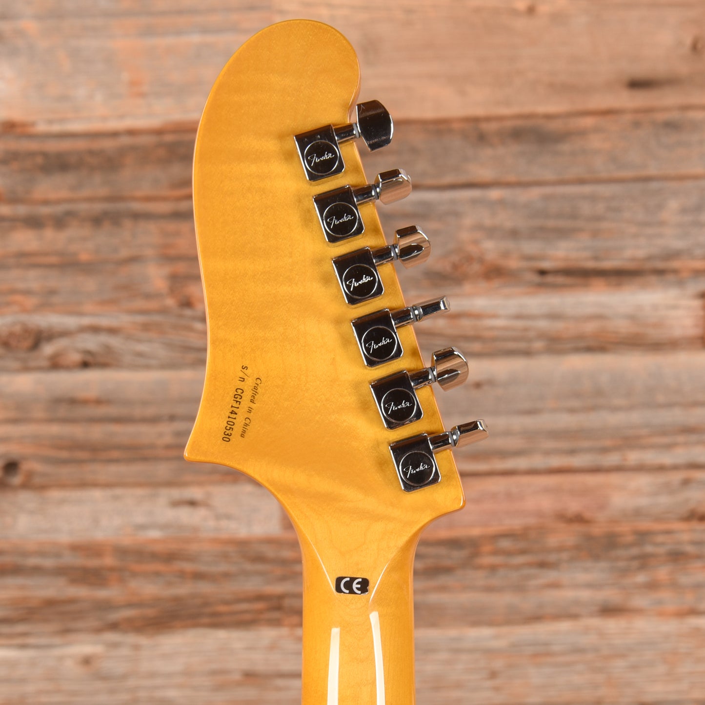 Fender Modern Player Starcaster Natural 2015 Electric Guitars / Semi-Hollow