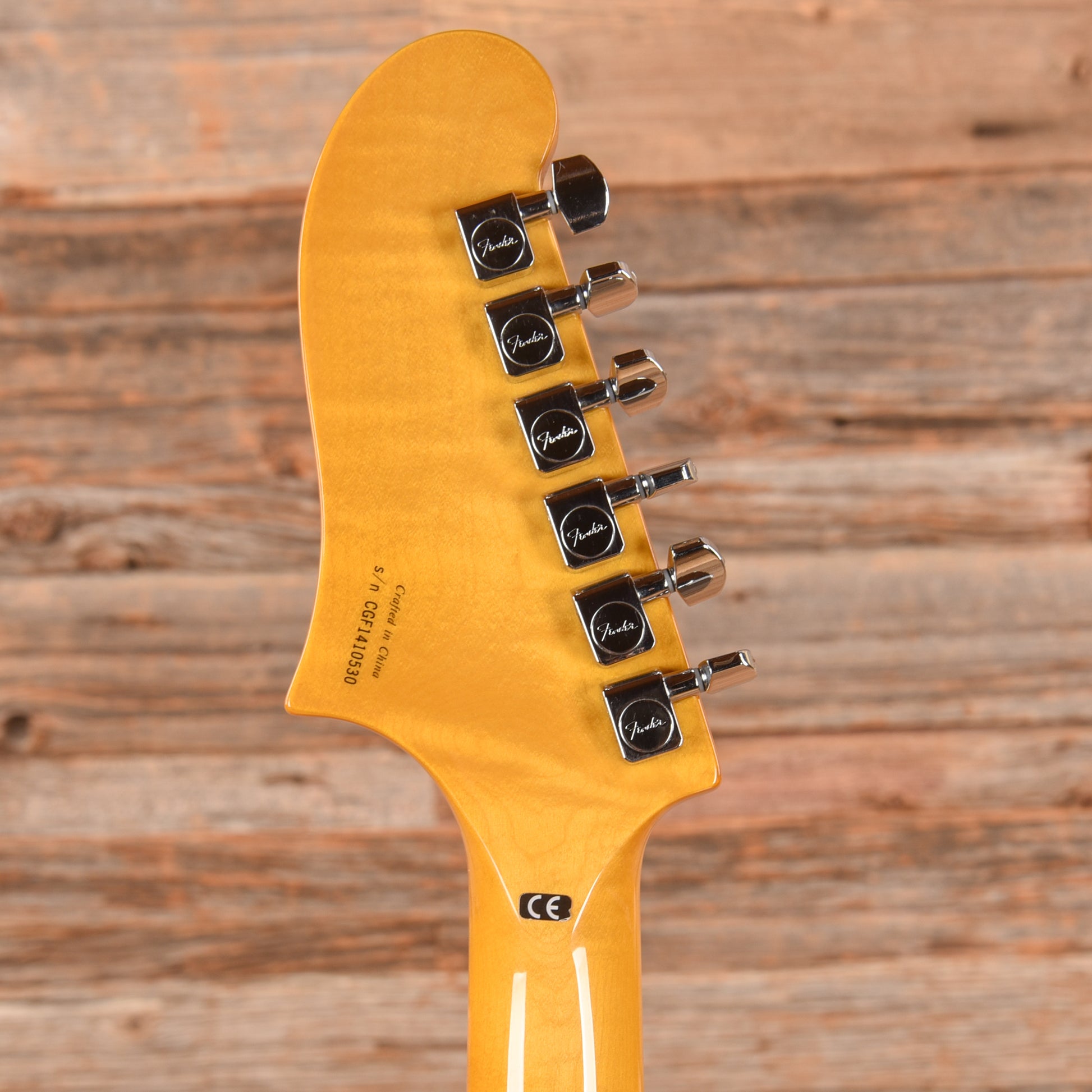 Fender Modern Player Starcaster Natural 2015 Electric Guitars / Semi-Hollow