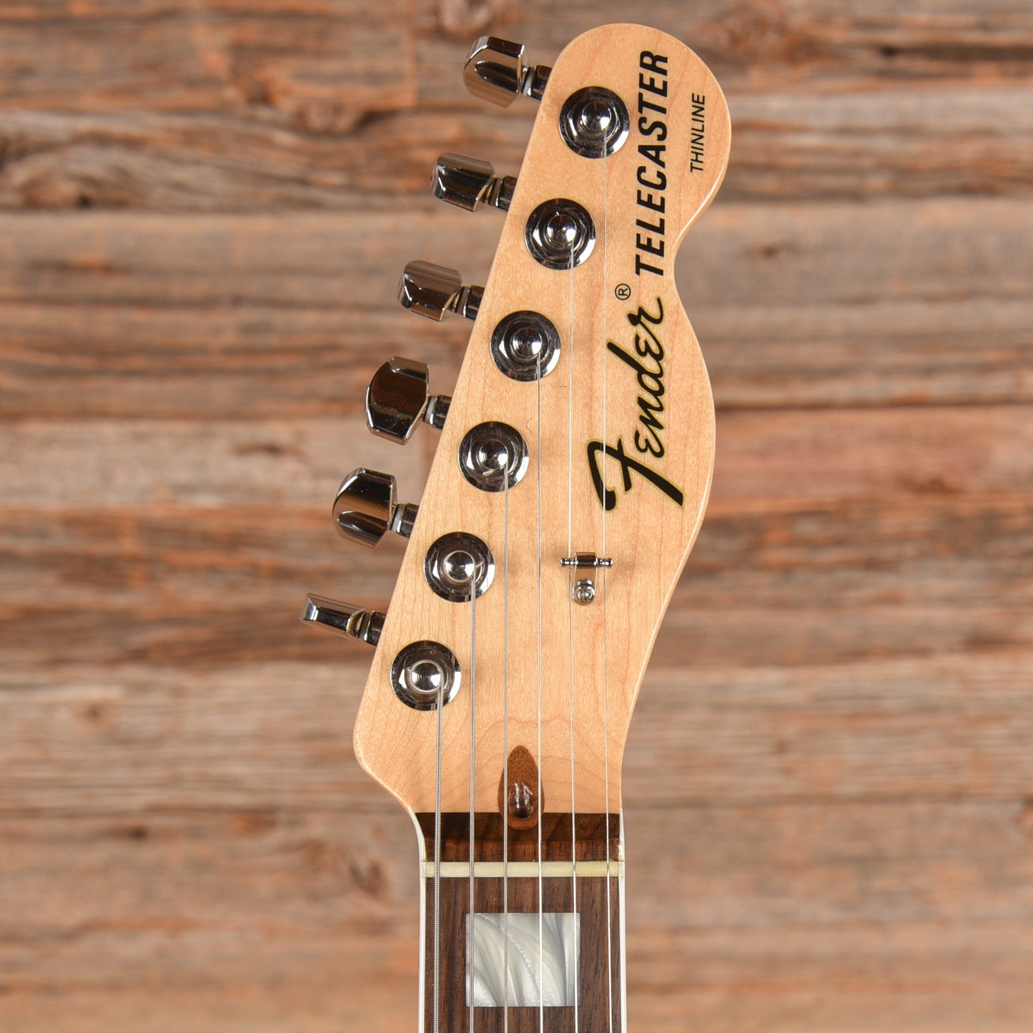 Fender Parallel Universe Deluxe Thinline Super Telecaster Orange 2018 Electric Guitars / Semi-Hollow