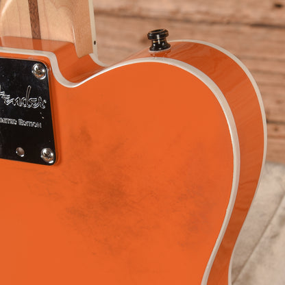 Fender Parallel Universe Deluxe Thinline Super Telecaster Orange 2018 Electric Guitars / Semi-Hollow