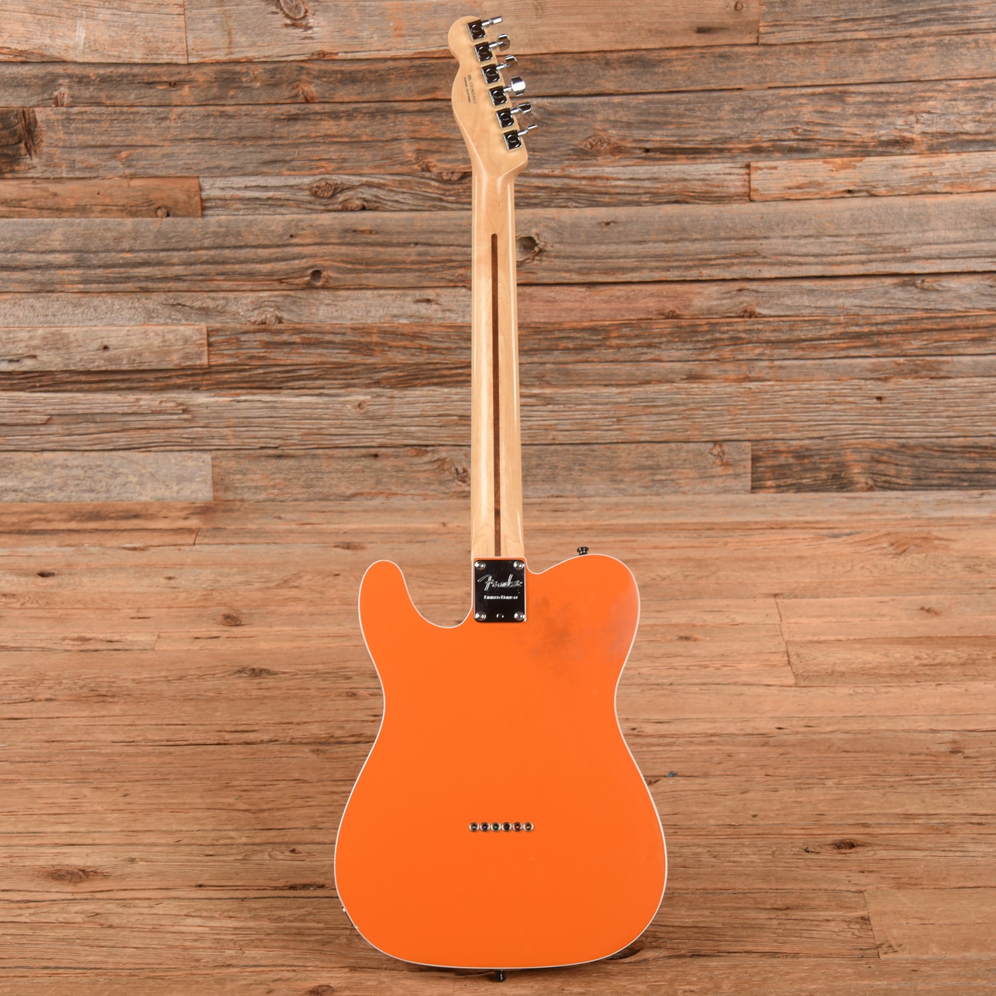 Fender Parallel Universe Deluxe Thinline Super Telecaster Orange 2018 Electric Guitars / Semi-Hollow