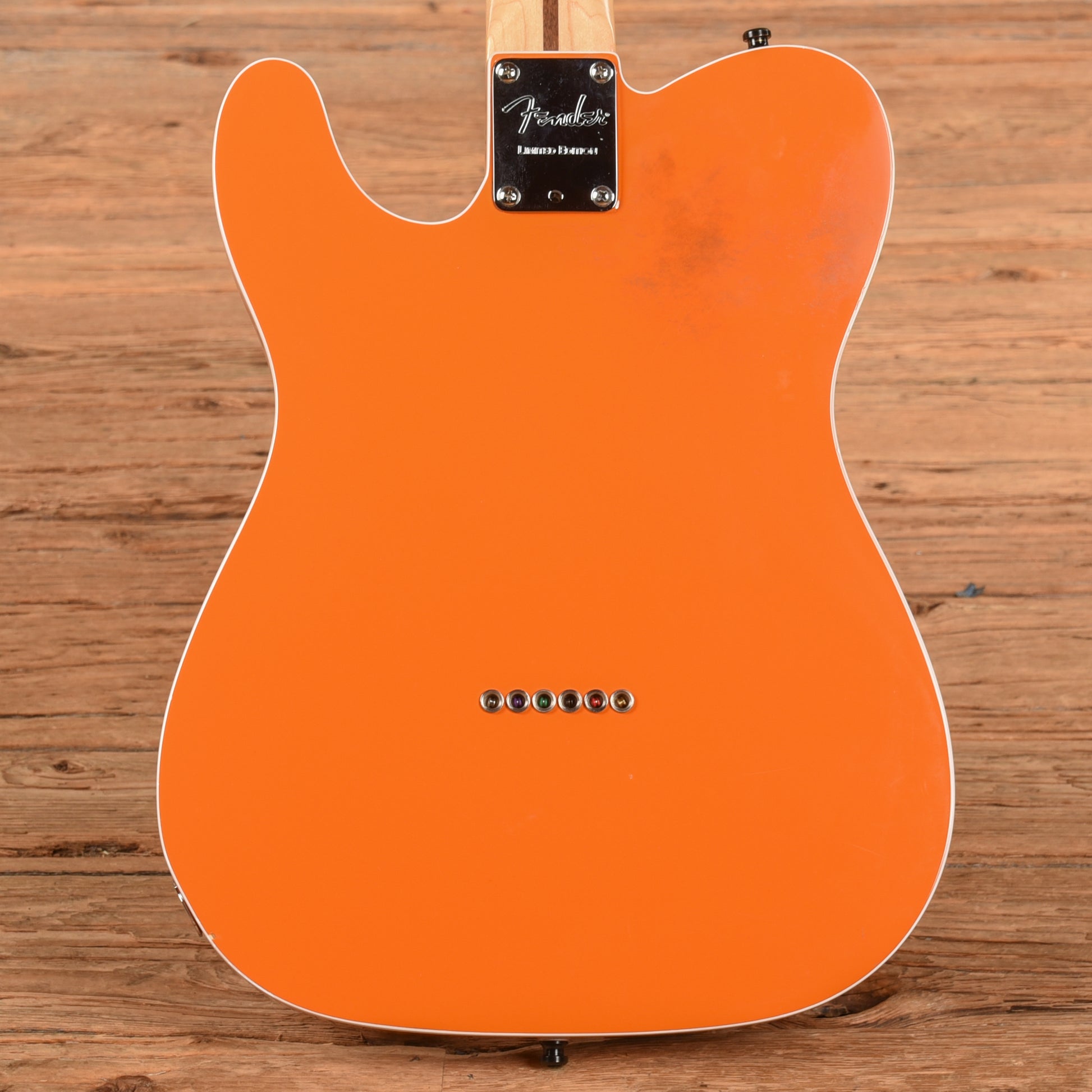 Fender Parallel Universe Deluxe Thinline Super Telecaster Orange 2018 Electric Guitars / Semi-Hollow