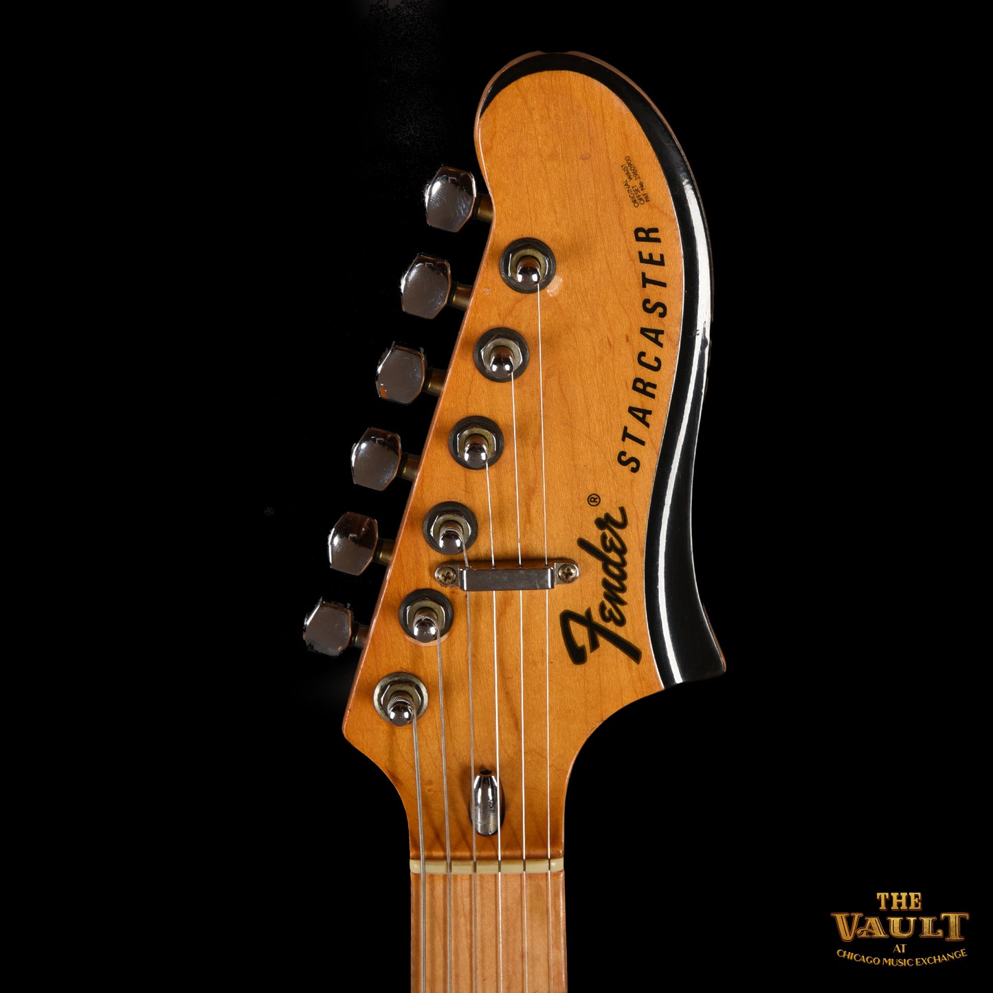 Fender Starcaster Black 1976 Electric Guitars / Semi-Hollow