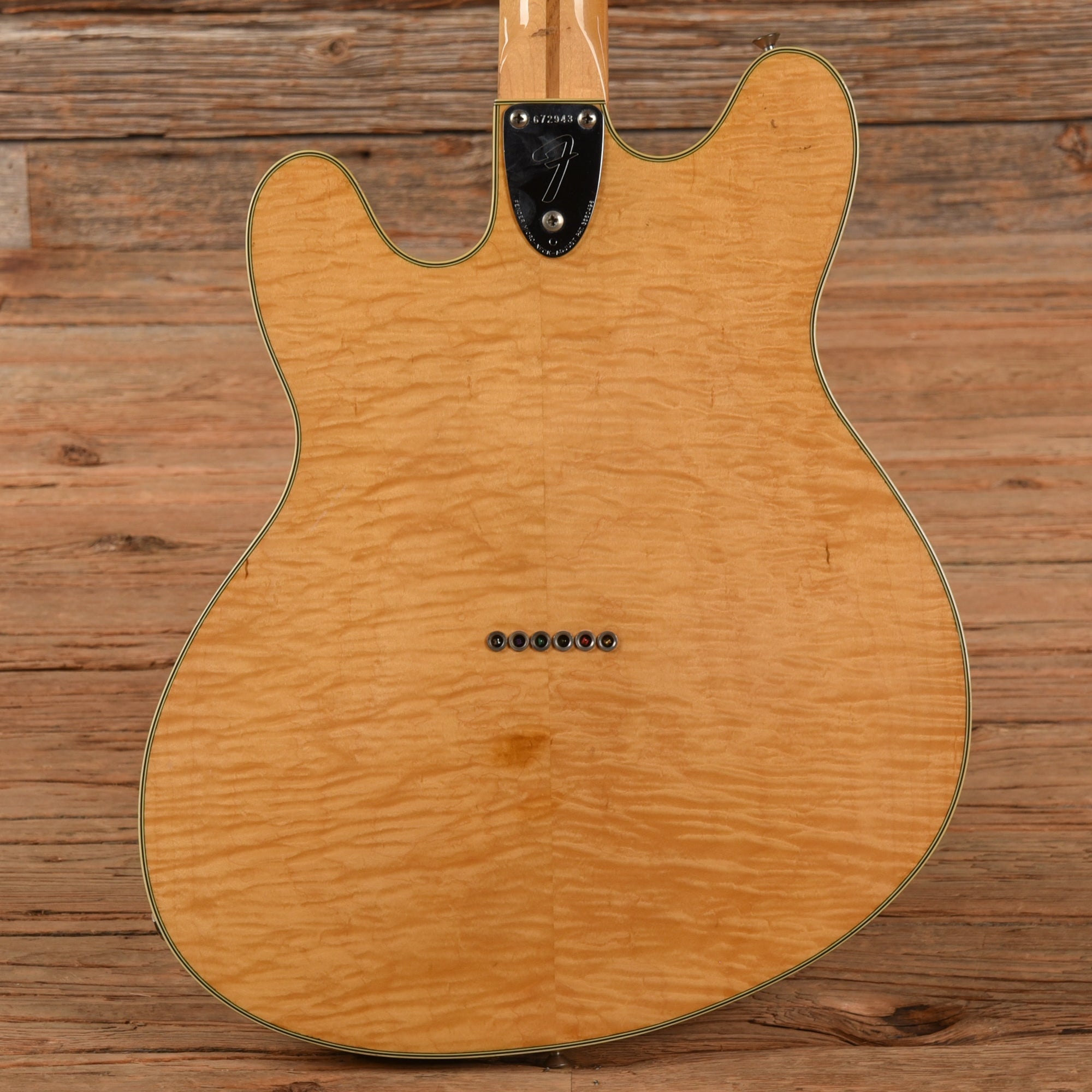 Fender Starcaster Natural 1976 Electric Guitars / Semi-Hollow