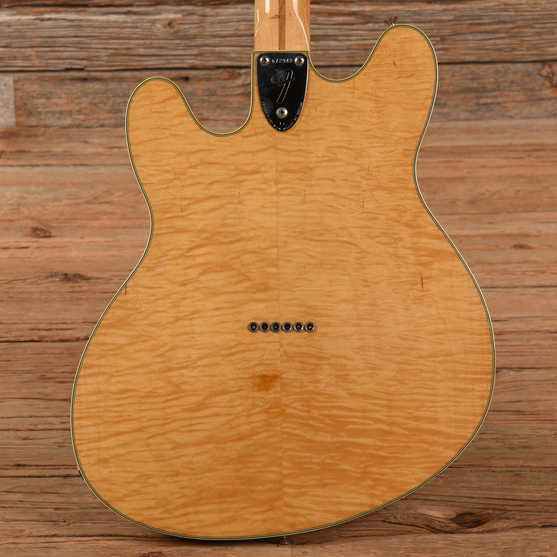 Fender Starcaster Natural 1976 Electric Guitars / Semi-Hollow