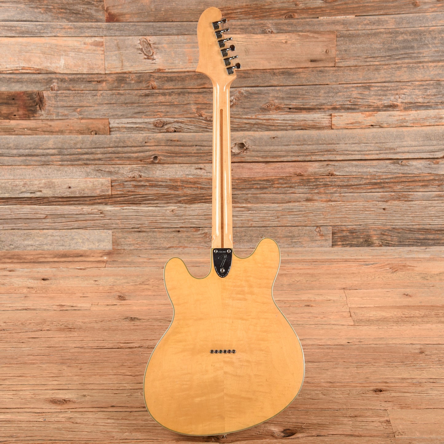 Fender Starcaster Natural 1976 Electric Guitars / Semi-Hollow