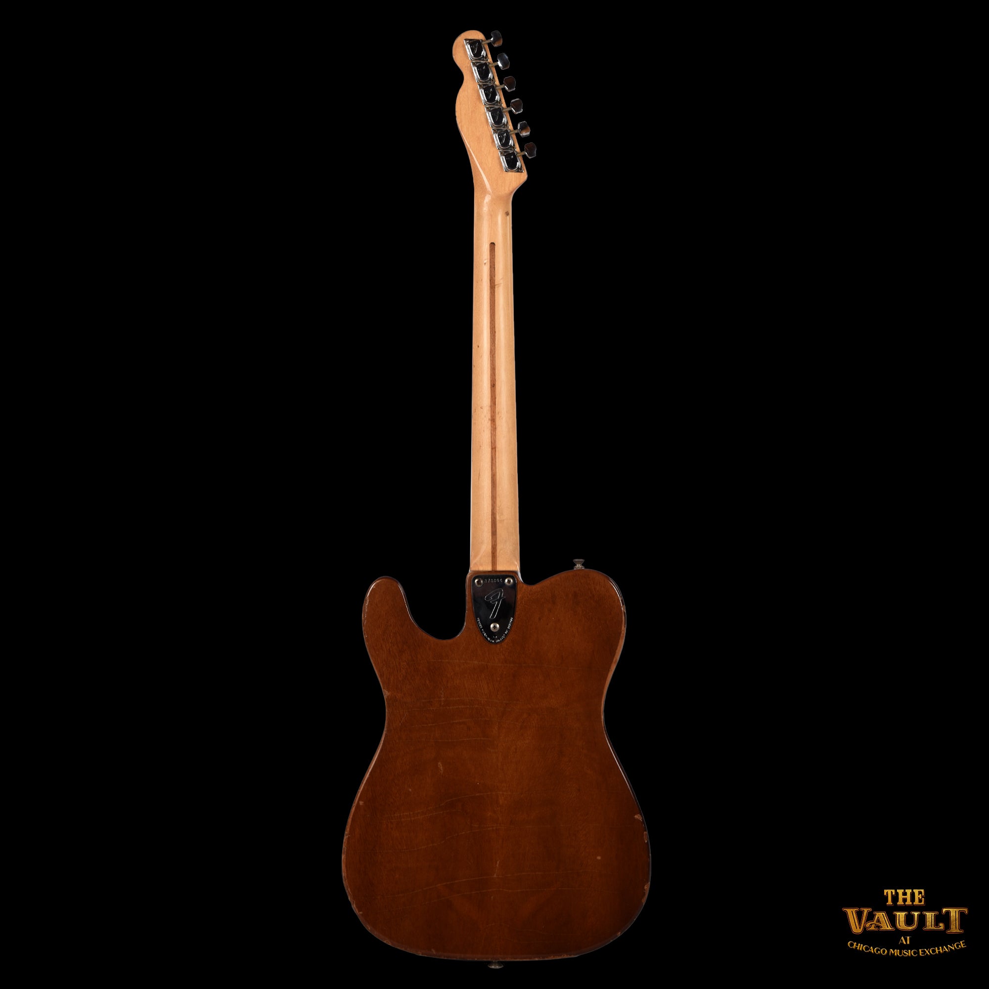 Fender Telecaster Thinline Mahogany w/ Bigsby Natural 1972 Electric Guitars / Semi-Hollow