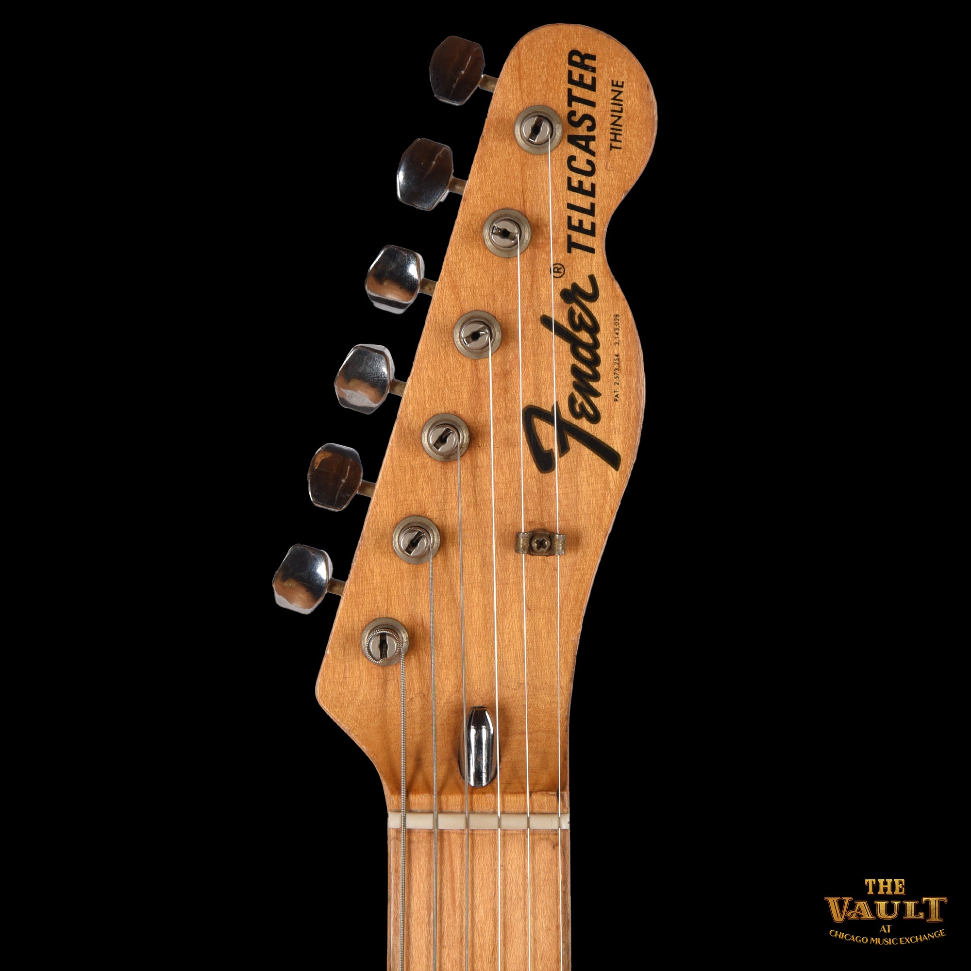 Fender Telecaster Thinline Mahogany w/ Bigsby Natural 1972 Electric Guitars / Semi-Hollow