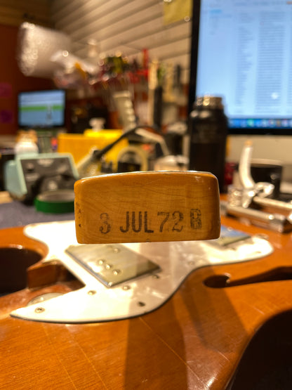 Fender Telecaster Thinline Mahogany w/ Bigsby Natural 1972 Electric Guitars / Semi-Hollow