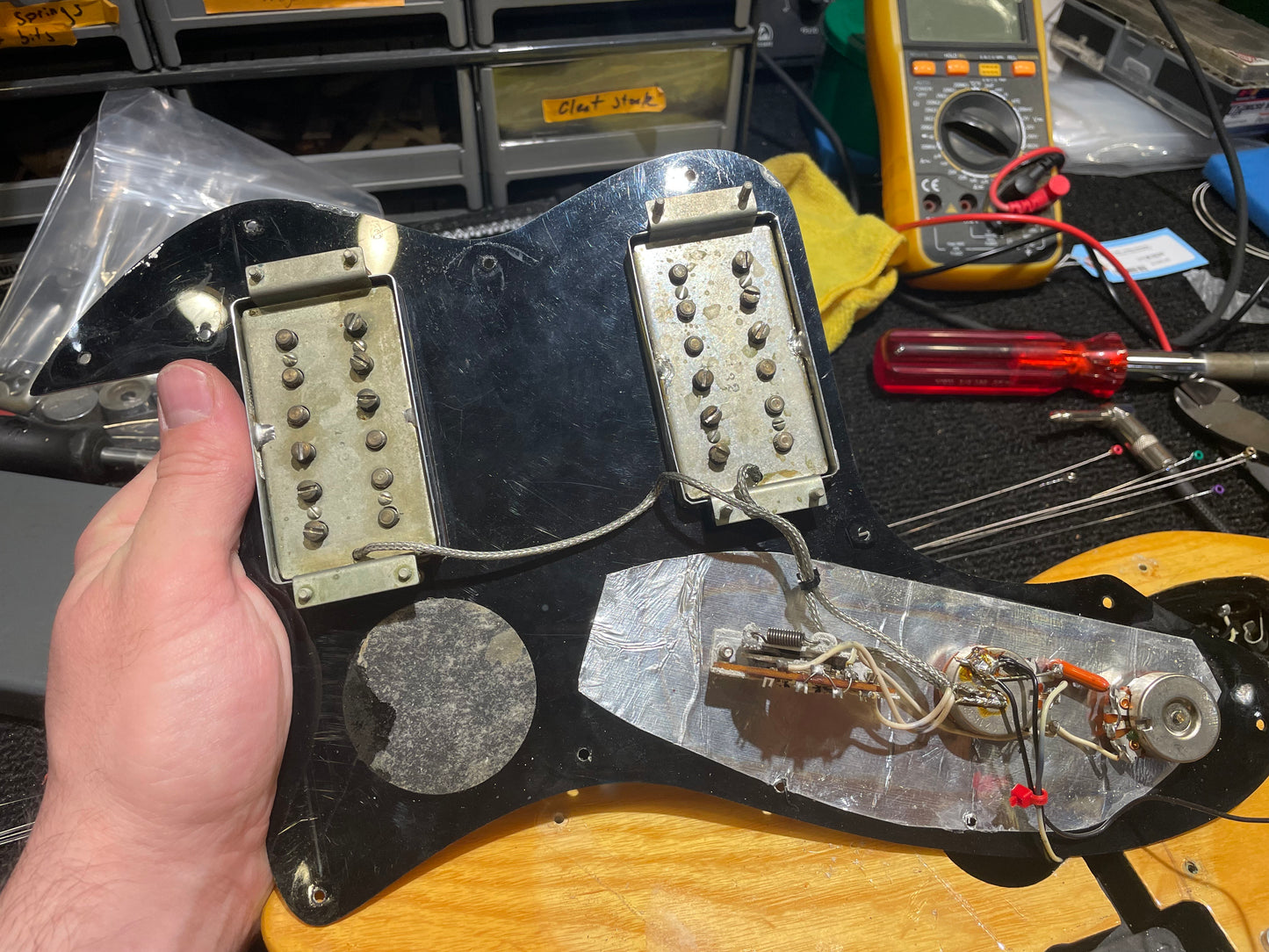 Fender Telecaster Thinline Natural 1972 Electric Guitars / Semi-Hollow