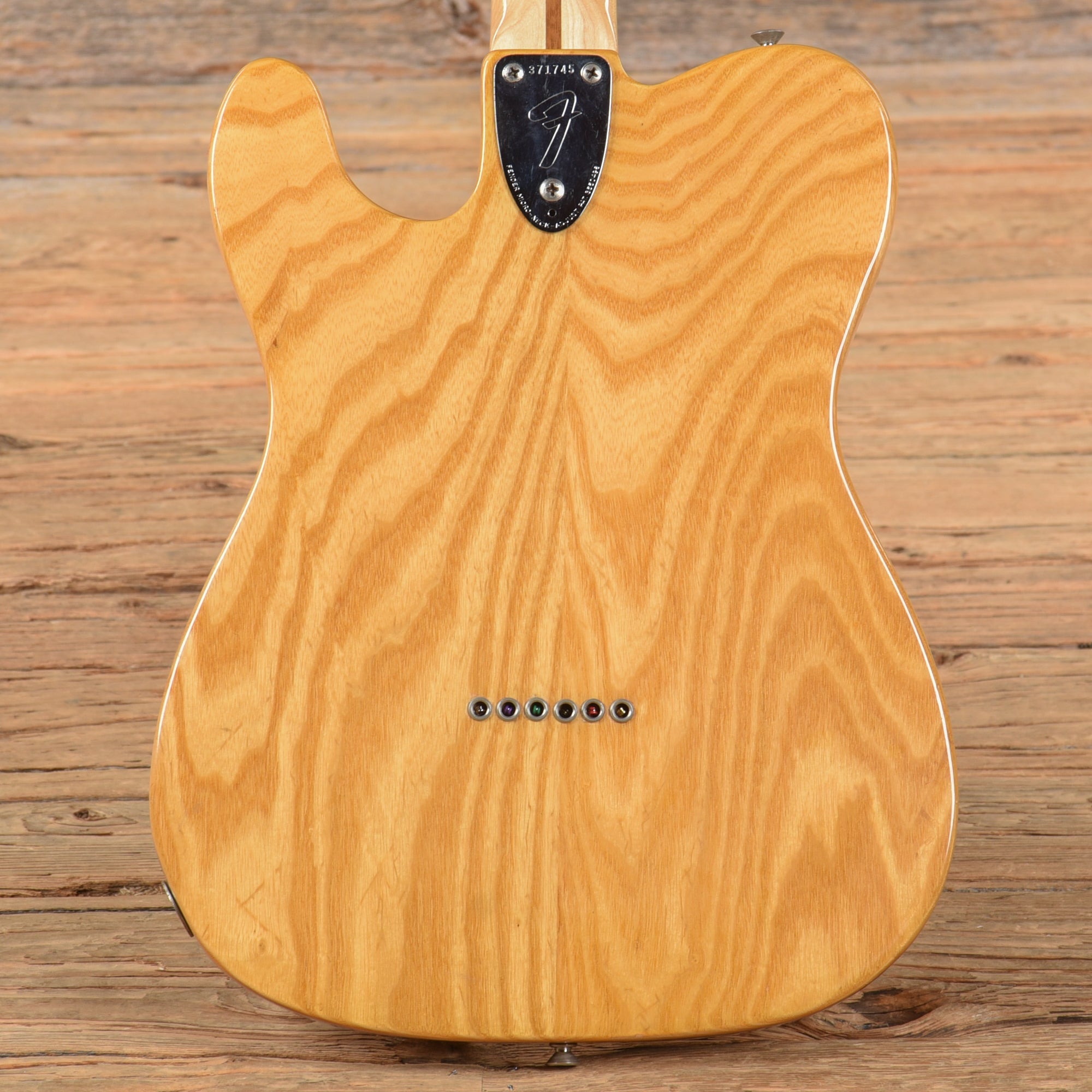 Fender Telecaster Thinline Natural 1972 Electric Guitars / Semi-Hollow