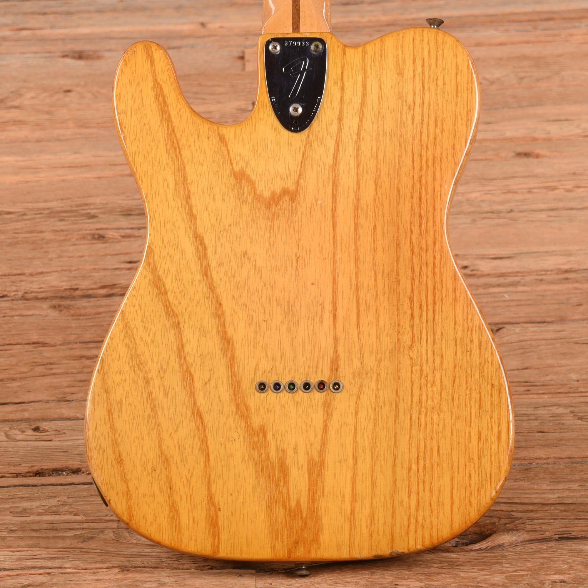 Fender Telecaster Thinline Natural 1973 Electric Guitars / Semi-Hollow