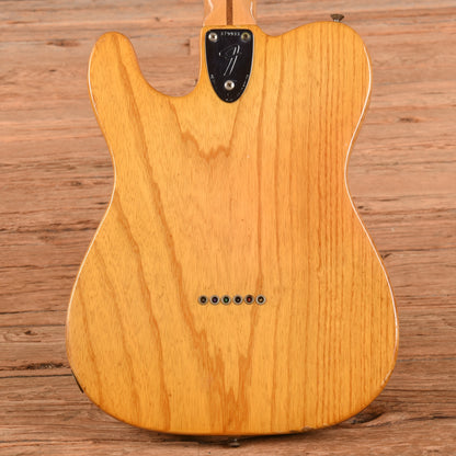Fender Telecaster Thinline Natural 1973 Electric Guitars / Semi-Hollow