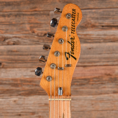Fender Telecaster Thinline Natural 1973 Electric Guitars / Semi-Hollow