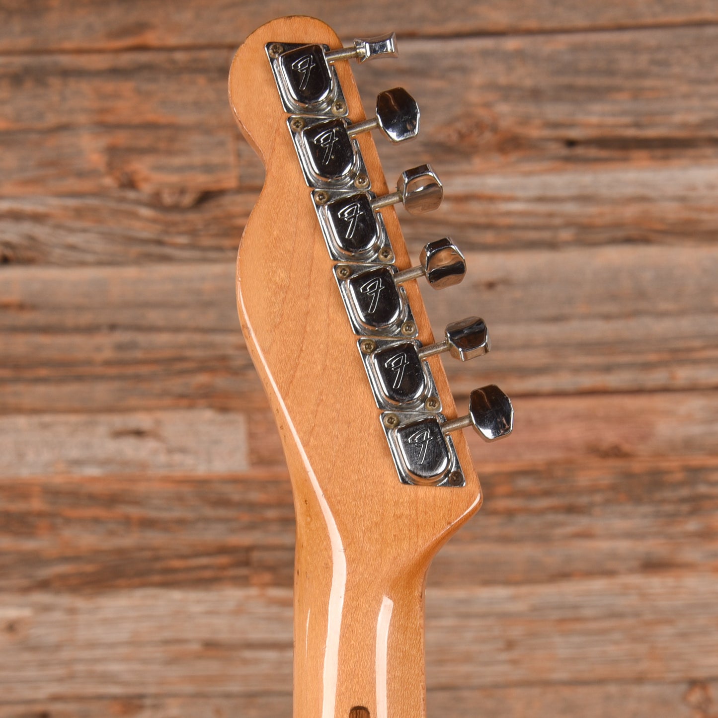Fender Telecaster Thinline Natural 1973 Electric Guitars / Semi-Hollow