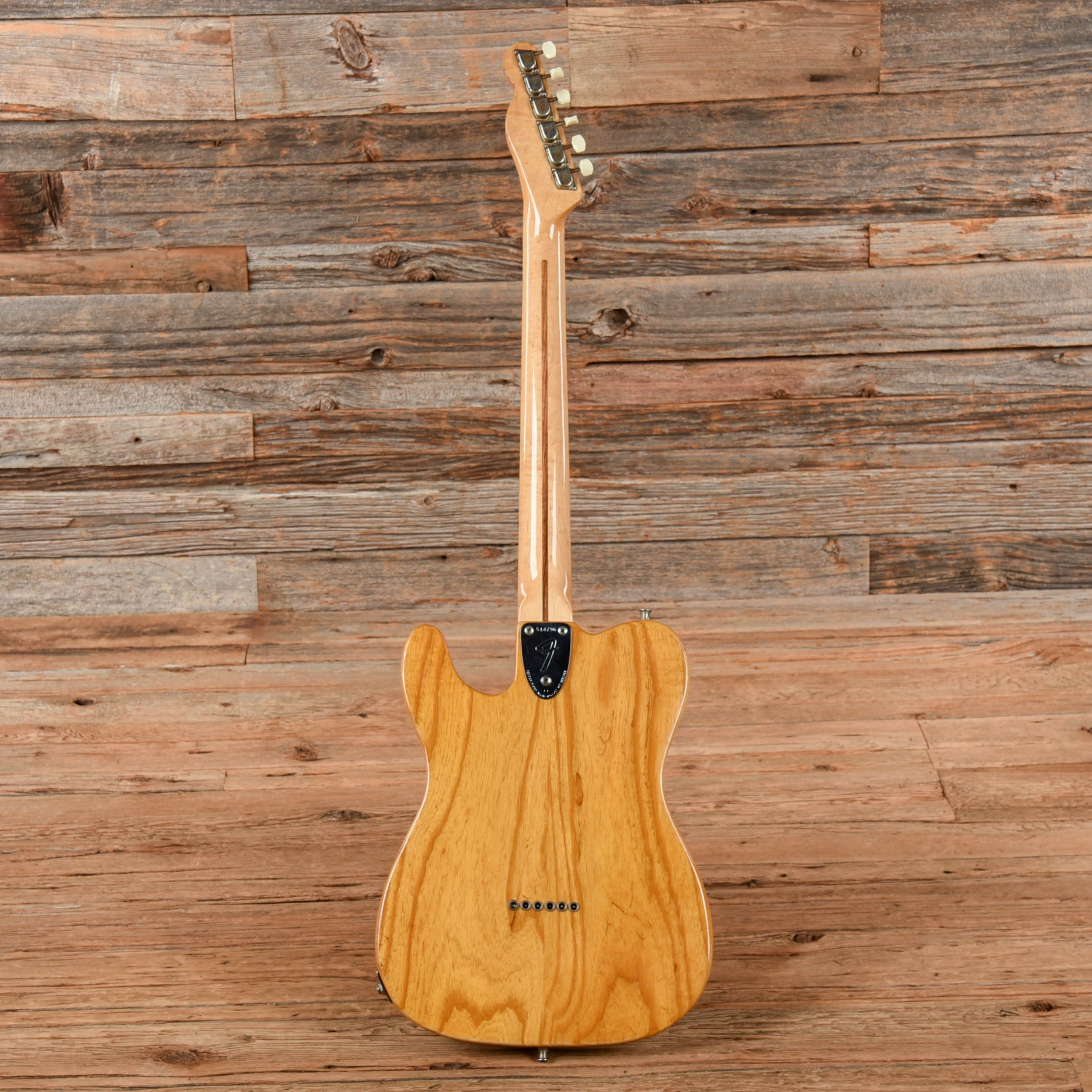 Fender Telecaster Thinline Natural 1974 Electric Guitars / Semi-Hollow