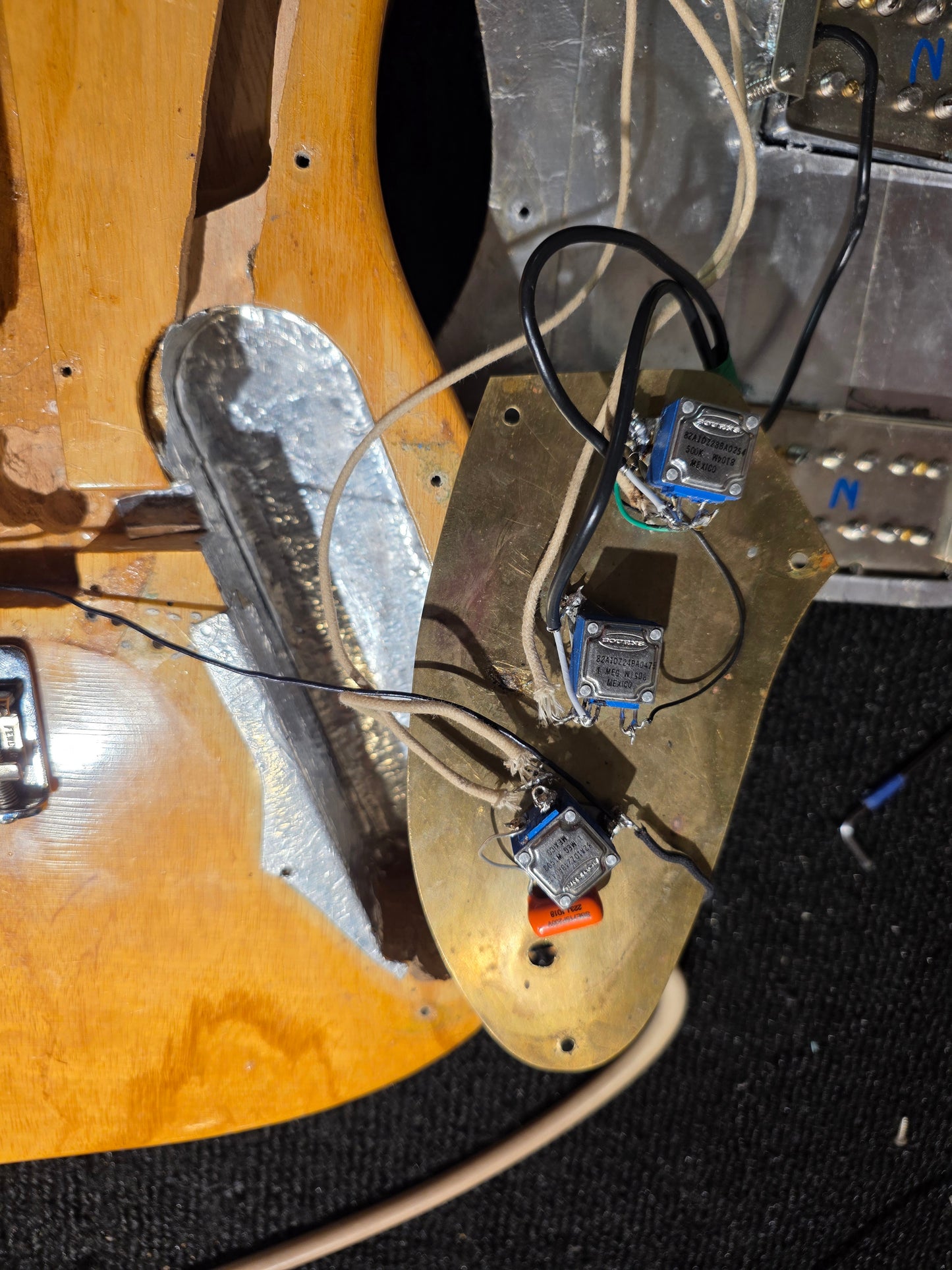 Fender Telecaster Thinline Natural 1974 Electric Guitars / Semi-Hollow