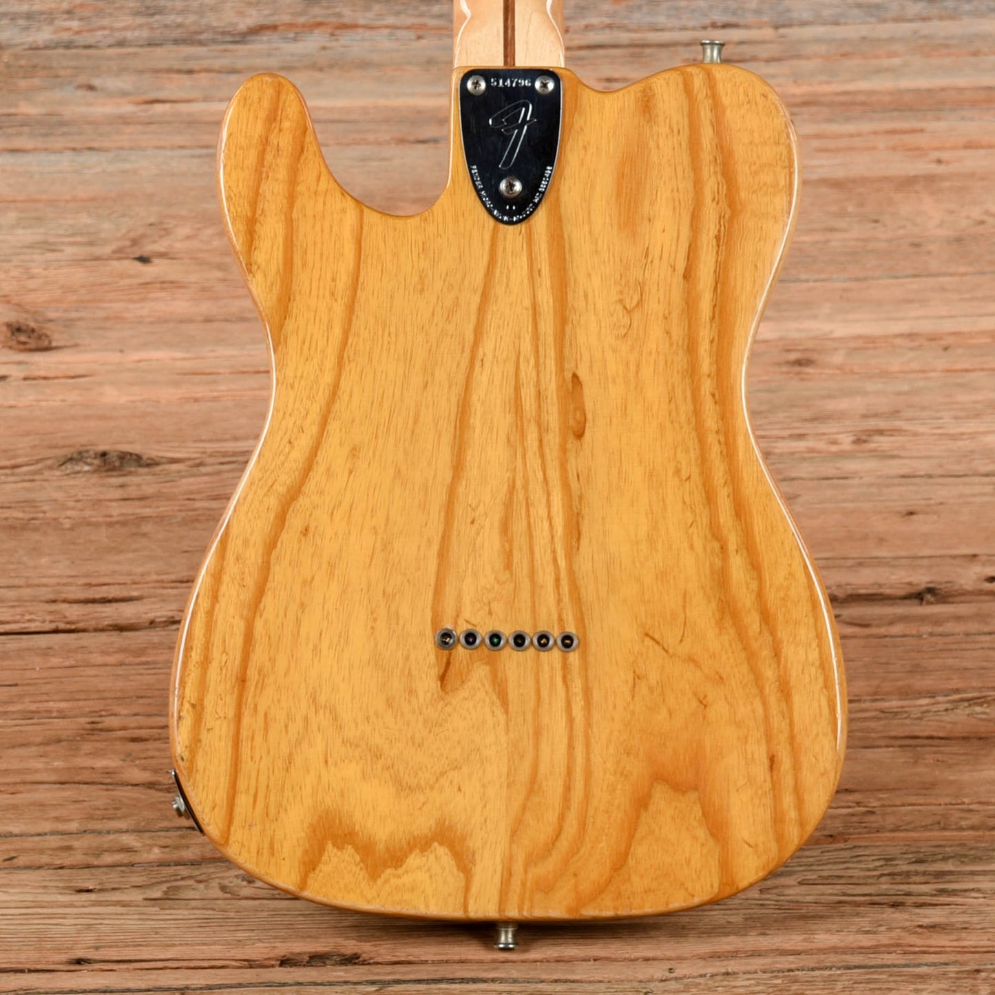 Fender Telecaster Thinline Natural 1974 Electric Guitars / Semi-Hollow