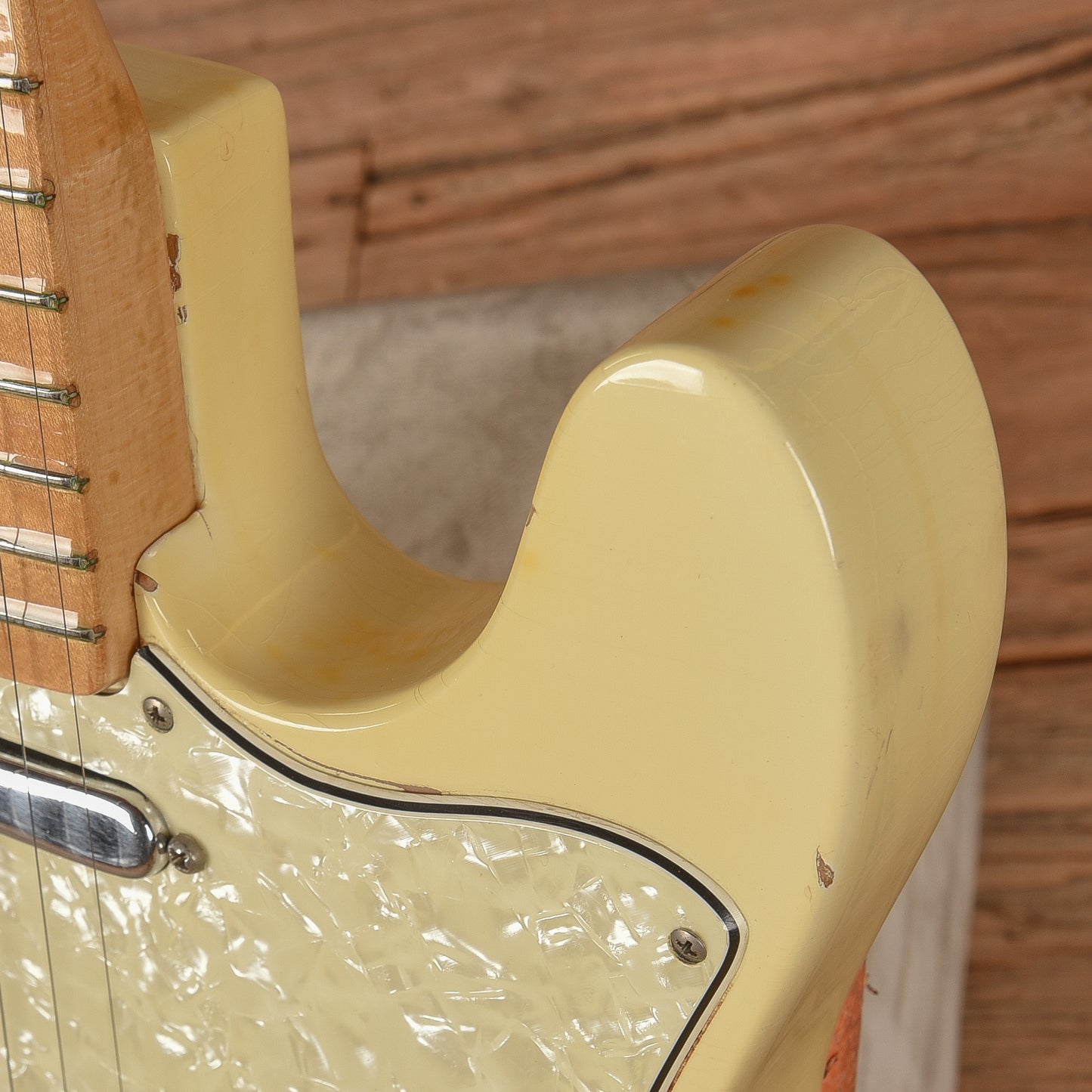 Fender Telecaster Thinline White 1968 Electric Guitars / Semi-Hollow