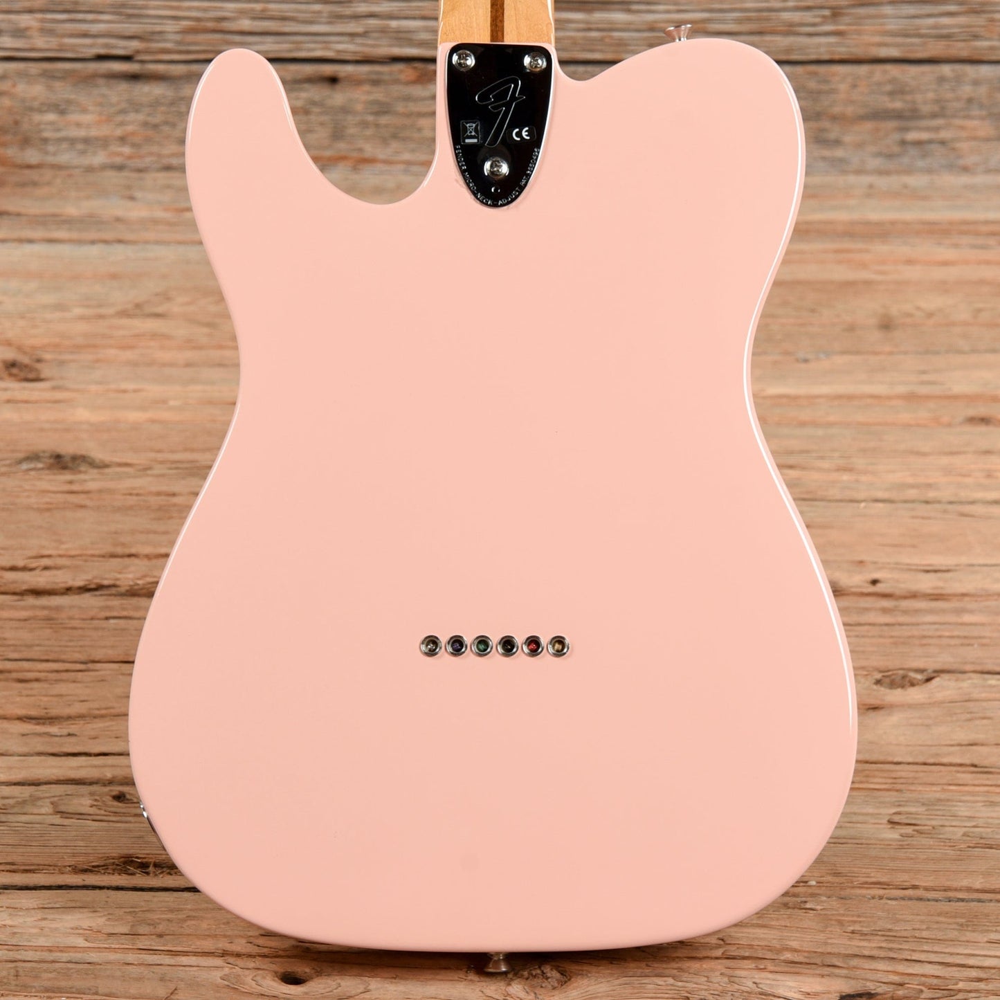 Fender Vintera '70s Telecaster Thinline Shell Pink w/4-Ply Aged Pearl Pickguard Electric Guitars / Semi-Hollow