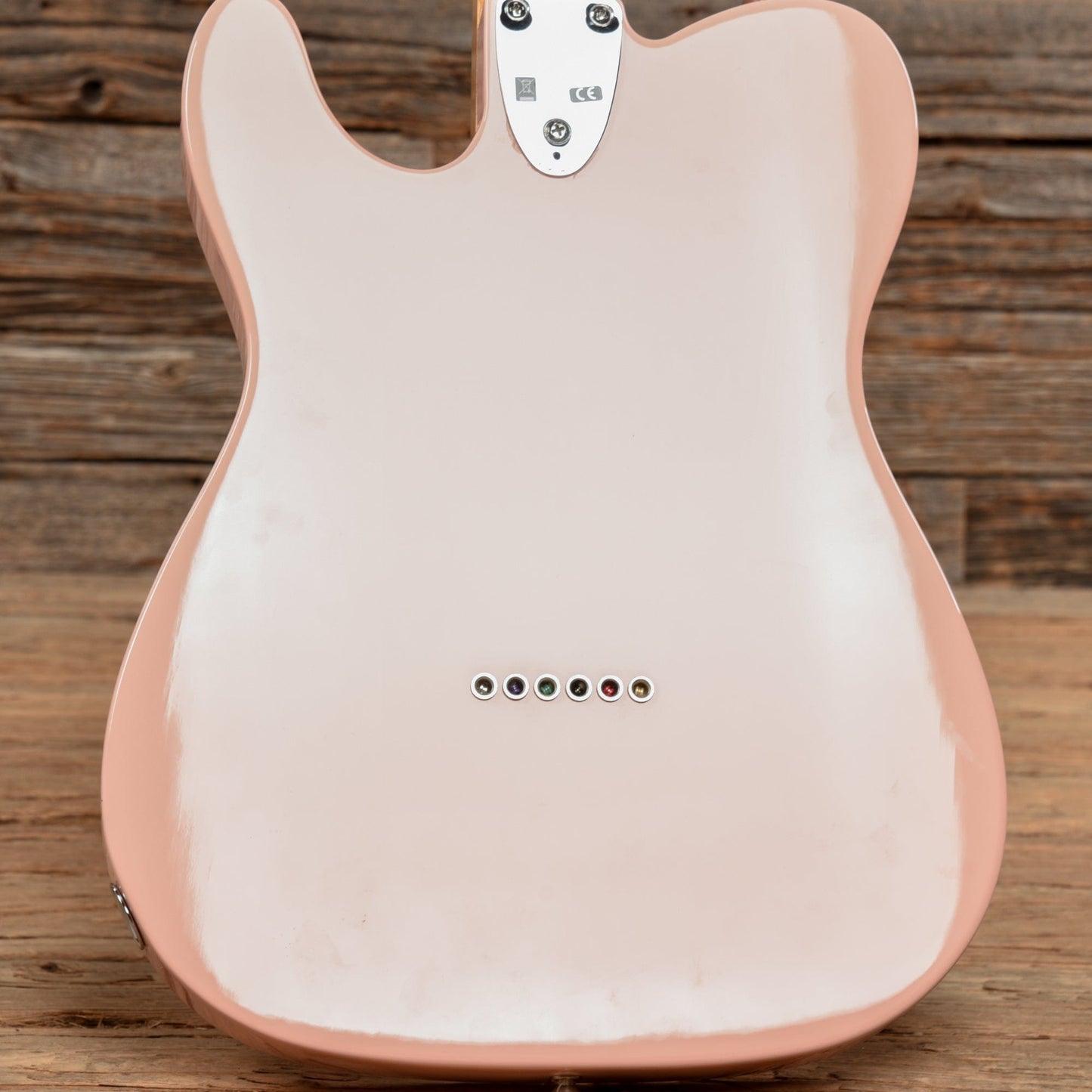 Fender Vintera '70s Telecaster Thinline Shell Pink w/4-Ply Aged Pearl Pickguard Electric Guitars / Semi-Hollow