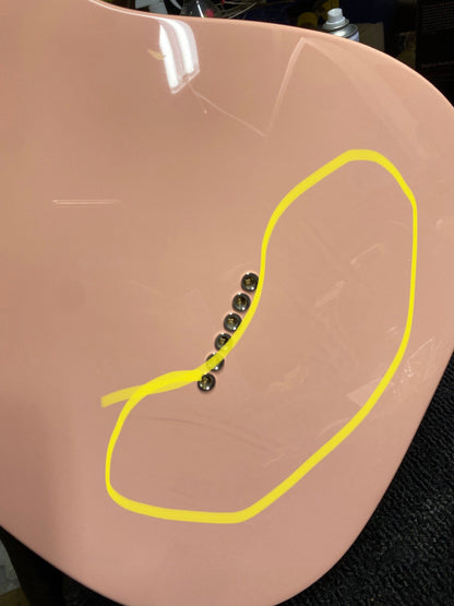 Fender Vintera '70s Telecaster Thinline Shell Pink w/4-Ply Aged Pearl Pickguard Electric Guitars / Semi-Hollow